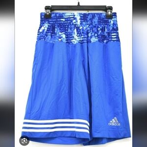Adidas Men's Blue Athletic Shorts